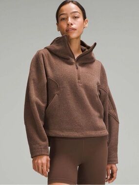 Lululemon Looped Terry Fleece Half-Zip Hoodie